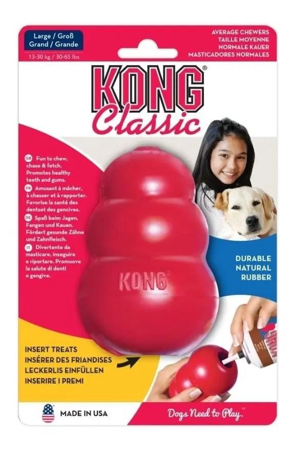 JUGUETE MORDEDOR RELLENABLE PARA PERROS COLOR ROJO RESISTENTE - 1