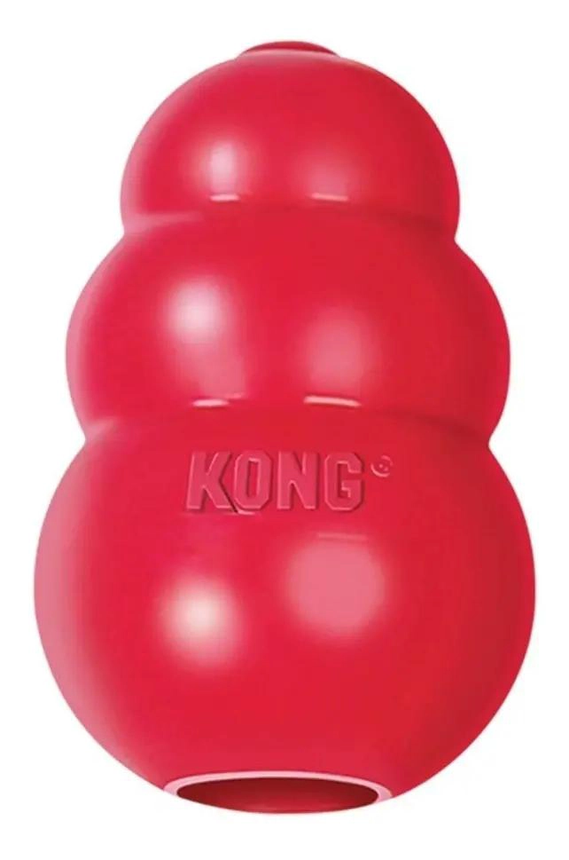 JUGUETE MORDEDOR RELLENABLE PARA PERROS COLOR ROJO RESISTENTE - 2