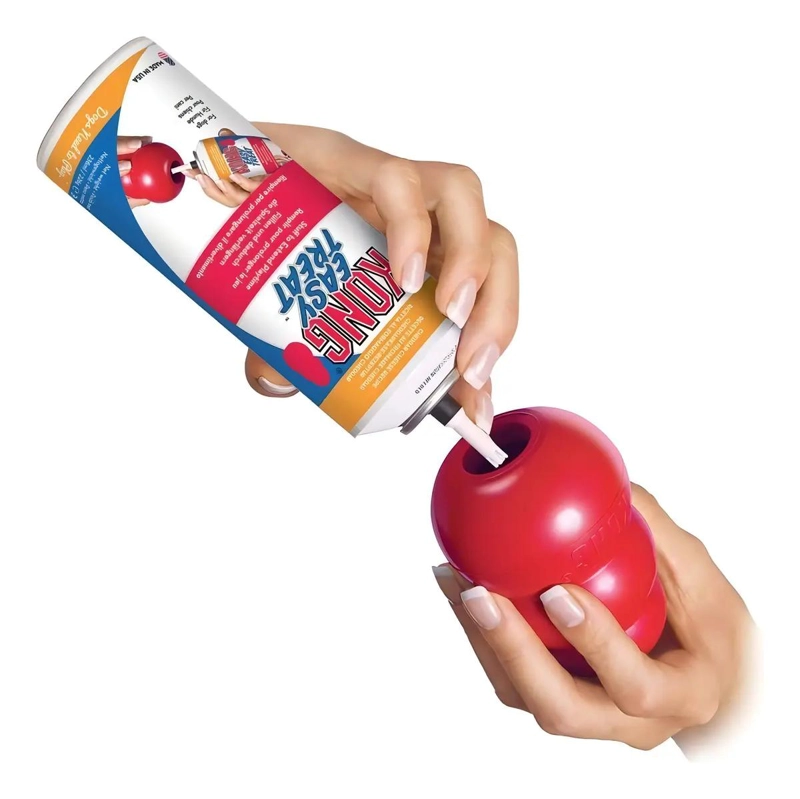 JUGUETE MORDEDOR RELLENABLE PARA PERROS COLOR ROJO RESISTENTE - 3
