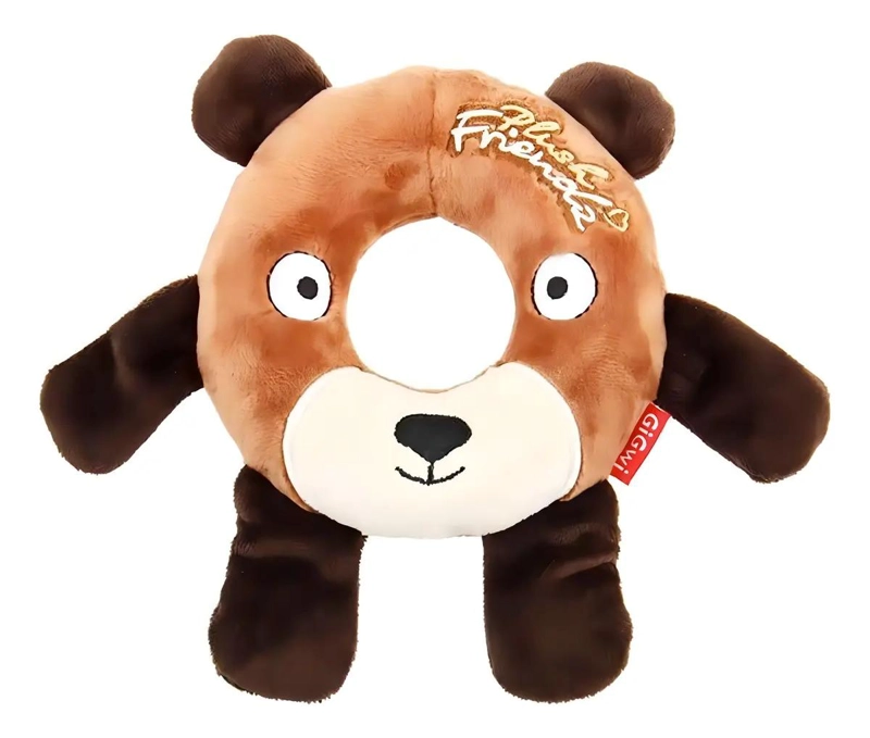 PELUCHE OSO MARRON CLARO CON SONIDO SUAVE Y AGRADABLE - 2