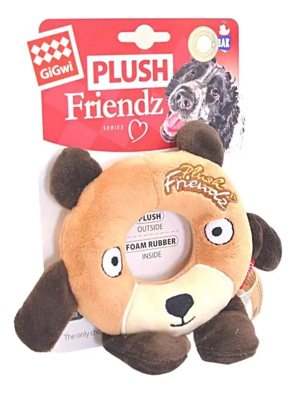 PELUCHE OSO MARRON CLARO CON SONIDO SUAVE Y AGRADABLE - 4
