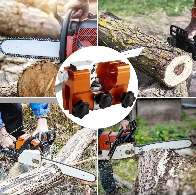 AFILADORA MANUAL PARA CADENA DE MOTOSIERRA RESISTENTE Y DURADERA - 3