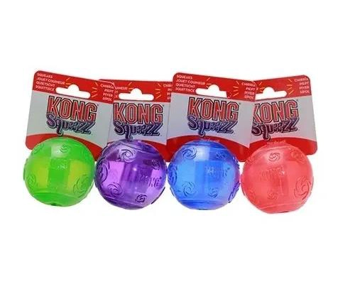 PELOTA PARA PERROS MEDIANA CON DISEÑO RESISTENTE Y SONIDO DIVERTIDO - 1