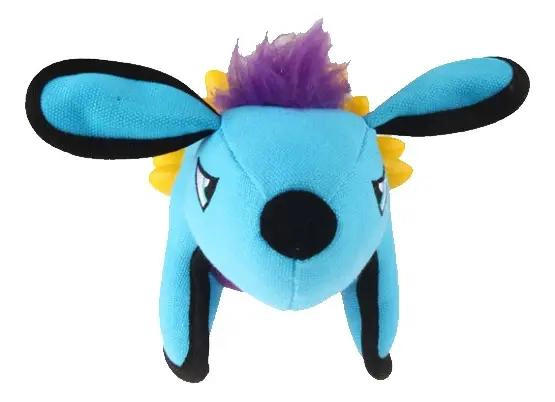 JUGUETE PARA PERRO DE PELUCHE CON DURASPIKES EN FORMA DE CONEJO DE 26 CM - 3