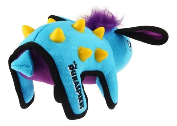 JUGUETE PARA PERRO DE PELUCHE CON DURASPIKES EN FORMA DE CONEJO DE 26 CM - 4