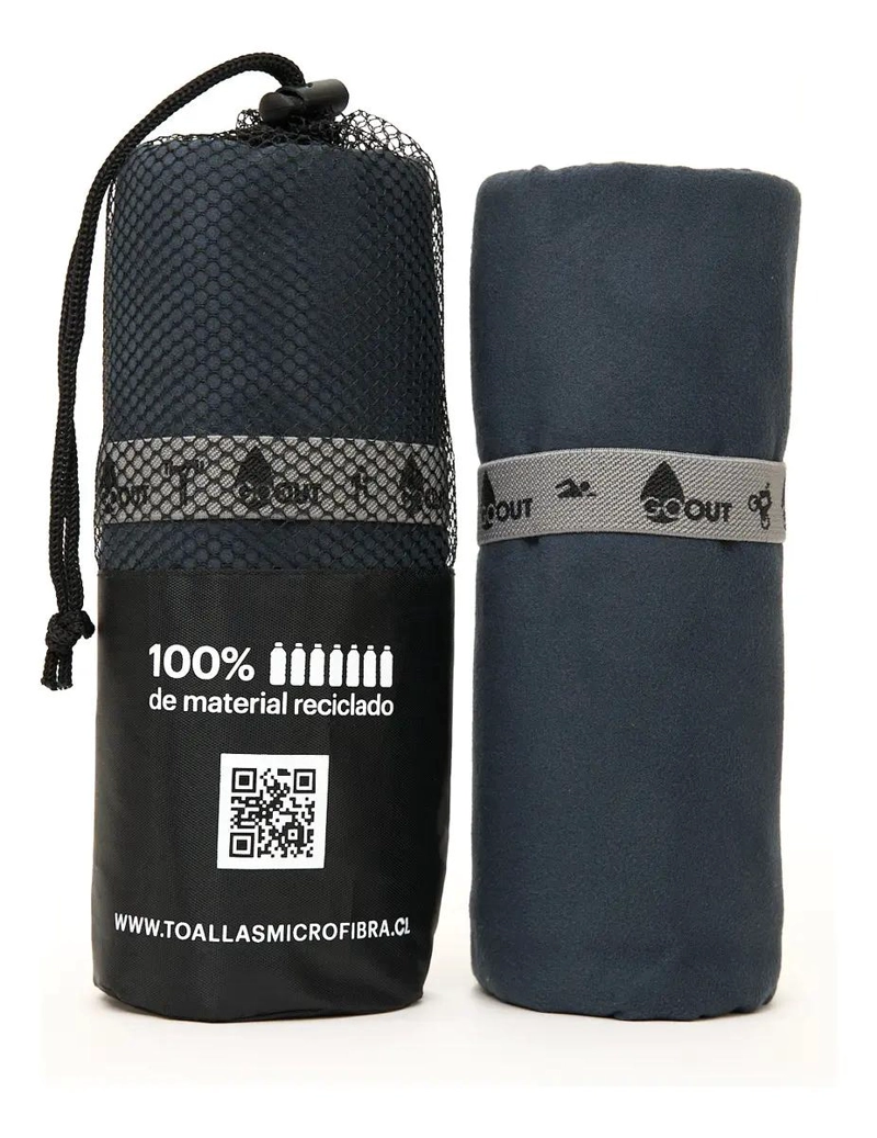 TOALLA DE MICROFIBRA ECOLOGICA 80X160 CM PARA USO VERSATIL - 1