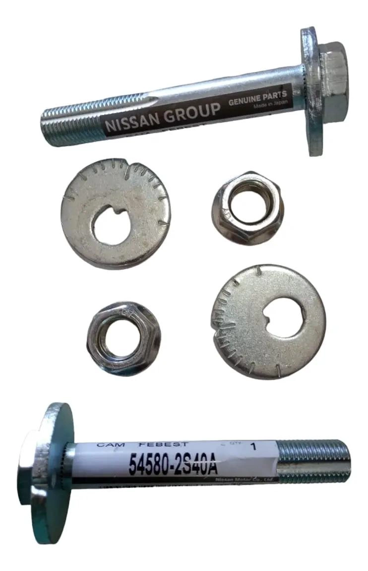 PERNO EXCE NTRICO PARA BANDEJA DE SUSPENSION DE VEHICULO NISSAN TERRANO 2.5 - 1