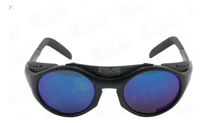 LENTES DEPORTIVOS CON LENTE ESPEJADO AZUL Y DISEÑO RESISTENTE - 2