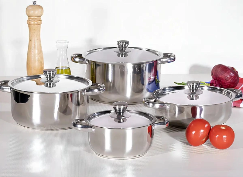 JUEGO DE COCINA 8 PIEZAS ACERO INOXIDABLE CON MANGOS ERGONOMICOS - 5