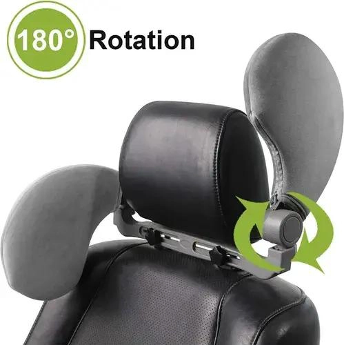 ALMOHADA ERGONOMICA PARA CUELLO CON SOPORTE PARA VIAJE EN AUTO - 3
