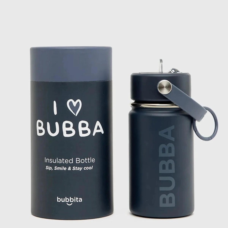 BOTELLA PARA AGUA COLOR AZUL CON DISEÑO ERGONOMICO Y TAPA SEGURA - 5