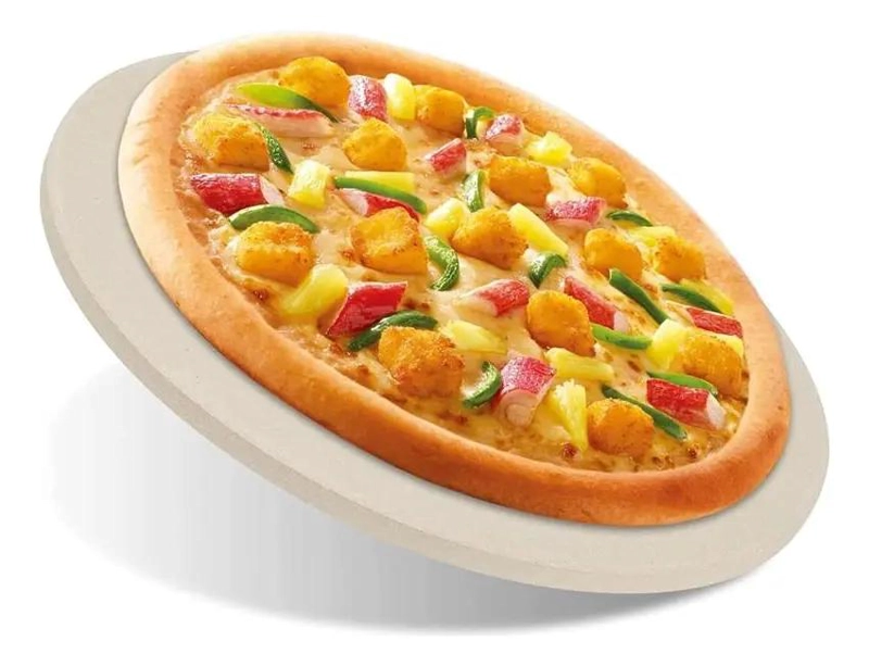 PIEDRA REDONDA PARA PIZZA DE 35.6 CM PARA HORNO - 3