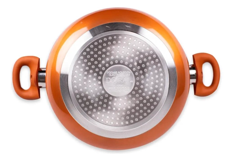 JUEGO DE COCINA MONTECARLO 7 PIEZAS ALUMINIO CON RECUBRIMIENTO ANTIADHESIVO - 4