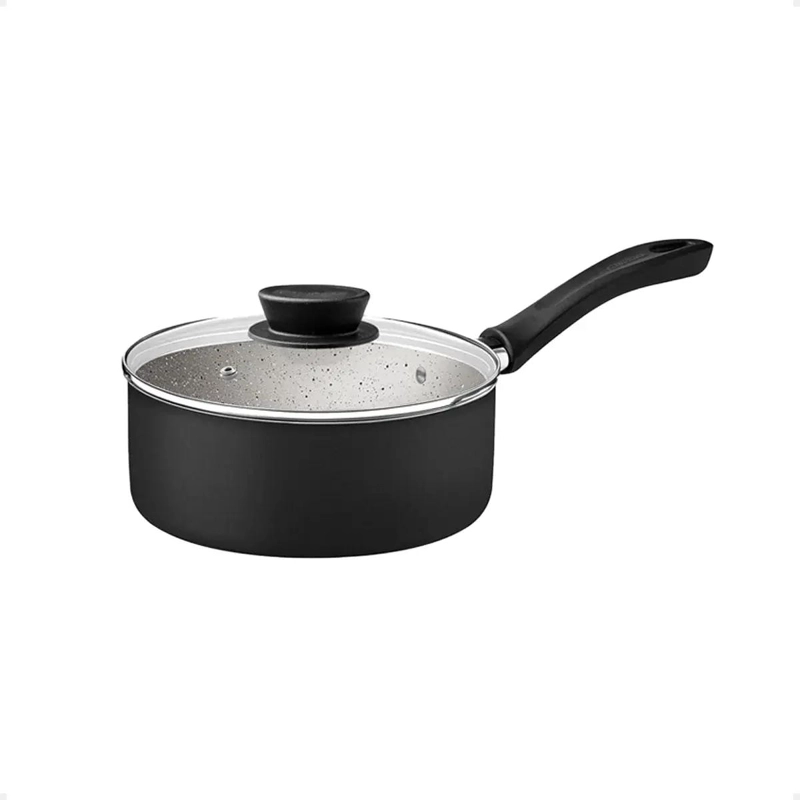 SET DE COCINA DE 7 PIEZAS EN COLOR NEGRO CON ACABADO RESISTENTE - 4