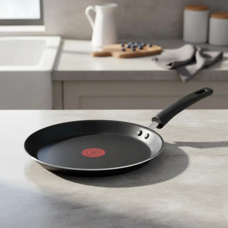 PANQUEQUERA DE ALUMINIO NEGRO DE 25 CM PARA COCINA - 3