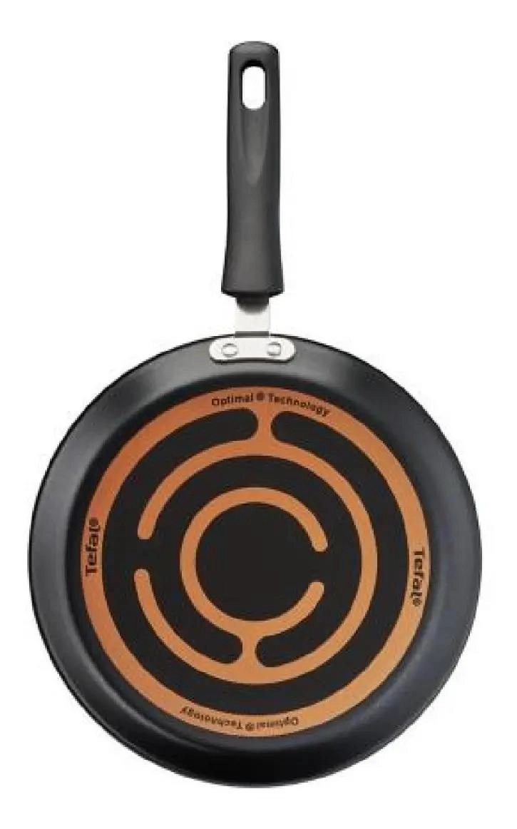 PANQUEQUERA DE ALUMINIO NEGRO DE 25 CM PARA COCINA - 4