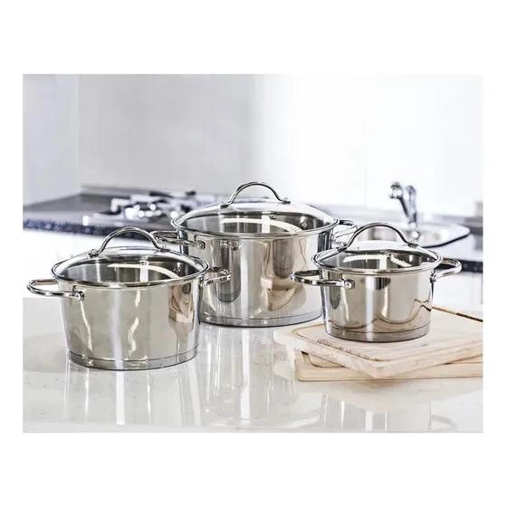 OLLA DE ACERO INOXIDABLE DE 16 CM Y 1.6 LITROS PARA COCINA - 2