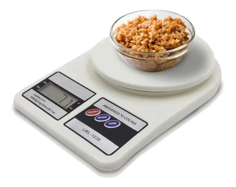 BASCULA DIGITAL GRAMERA PARA COCINA CON CAPACIDAD HASTA 10 KG - 1