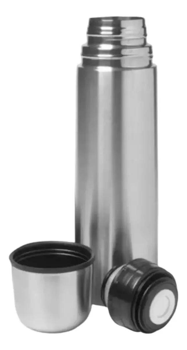 TERMO METALICO PARA AGUA CALIENTE CON CAPACIDAD DE 1000 ML - 2