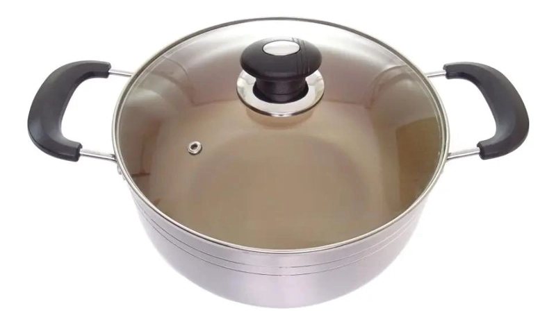 SET DE 10 PIEZAS DE OLLAS DE ALUMINIO CON DISEÑO FUNCIONAL - 5