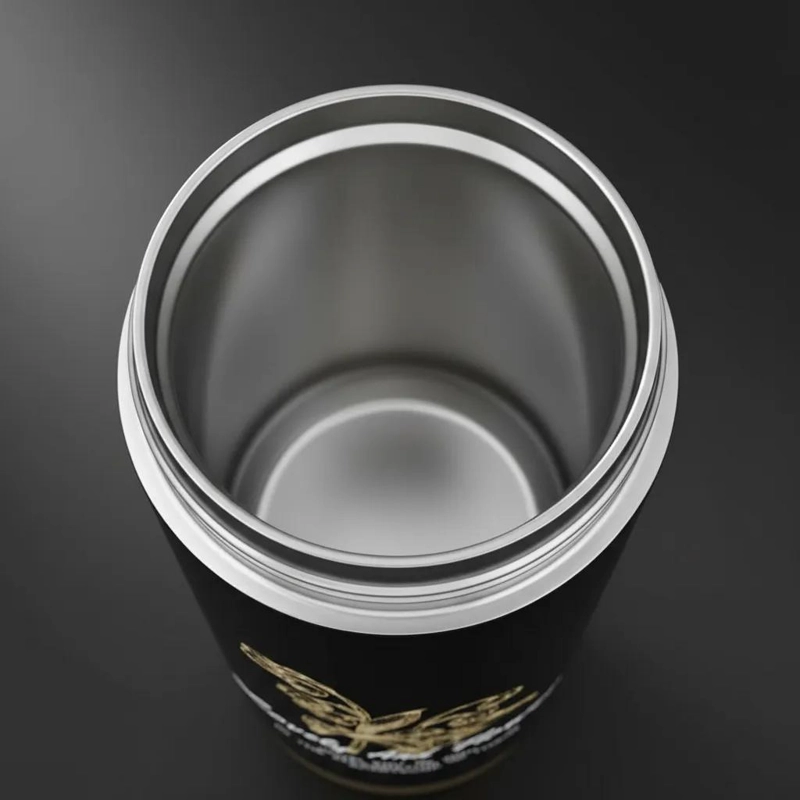 VASO TE RMICO HERME TICO PARA CAFE  DE 530 ML COLOR NEGRO - 1