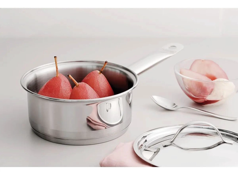OLLA PROFESIONAL DE ACERO INOXIDABLE CON FONDO TRIPLE PARA COCINA - 4