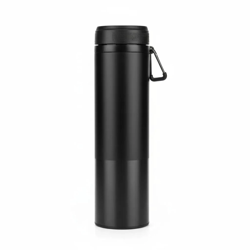 VASO TE RMICO DE ACERO INOXIDABLE CON AISLAMIENTO PARA BEBIDAS CALIENTES Y FRIAS - 1