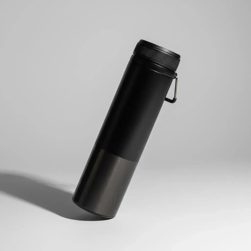 VASO TE RMICO DE ACERO INOXIDABLE CON AISLAMIENTO PARA BEBIDAS CALIENTES Y FRIAS - 4