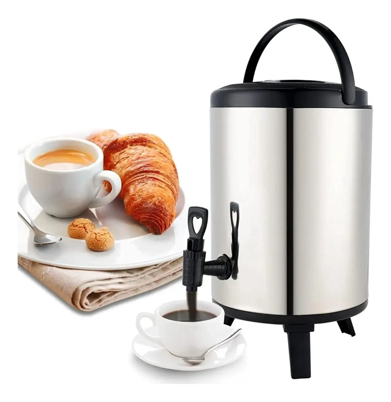 TERMO CON LLAVE CAPACIDAD 10 LITROS PARA BEBIDAS CALIENTES - 1