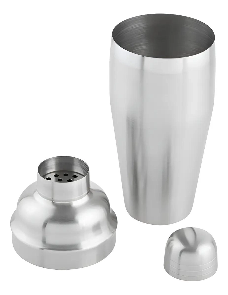 COCTELERA DE ACERO INOXIDABLE PARA PREPARAR TRAGOS DE 500 CC - 1