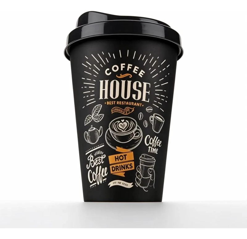 SET DE 3 VASOS TE RMICOS PARA CAFE  O TE  DE 400 ML CADA UNO - 3