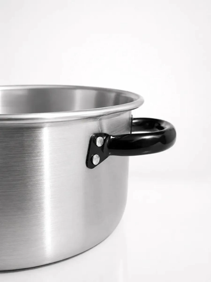 OLLA DE ALUMINIO CON CAPACIDAD DE 6.4 LITROS PARA COCINA - 3