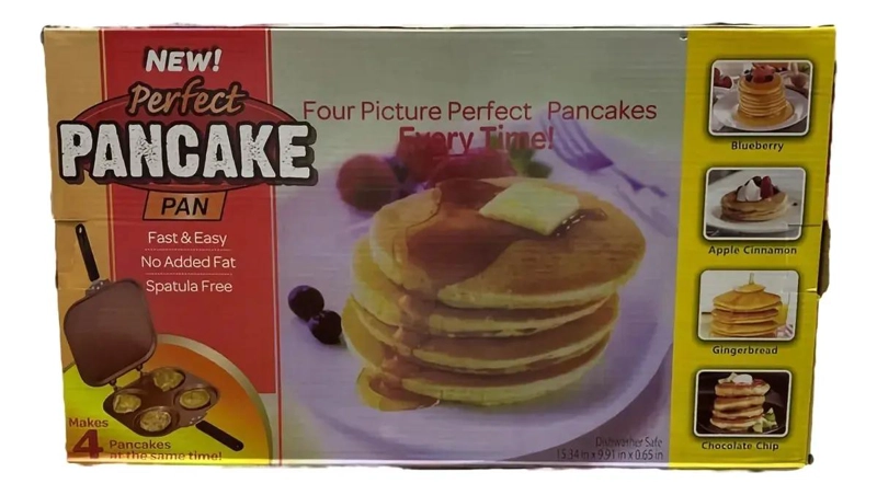 SARTE N DOBLE ANTIADHERENTE IDEAL PARA PREPARAR PANQUEQUES Y CREPAS - 4