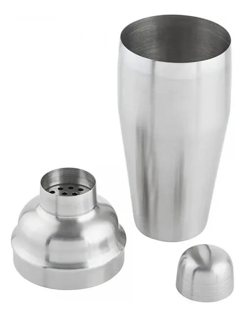 COCTELERA DE ACERO INOXIDABLE PARA PREPARAR TRAGOS DE 500 CC - 1