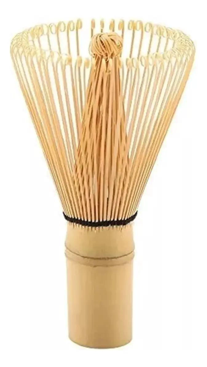 BATIDOR DE BAMBU PARA TE  MATCHA CON DISEÑO TRADICIONAL CHASEN - 1