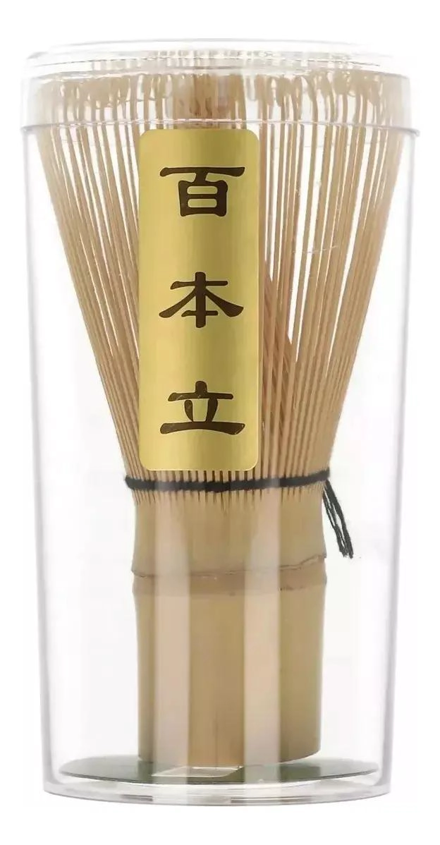 BATIDOR DE BAMBU PARA TE  MATCHA CON DISEÑO TRADICIONAL CHASEN - 3