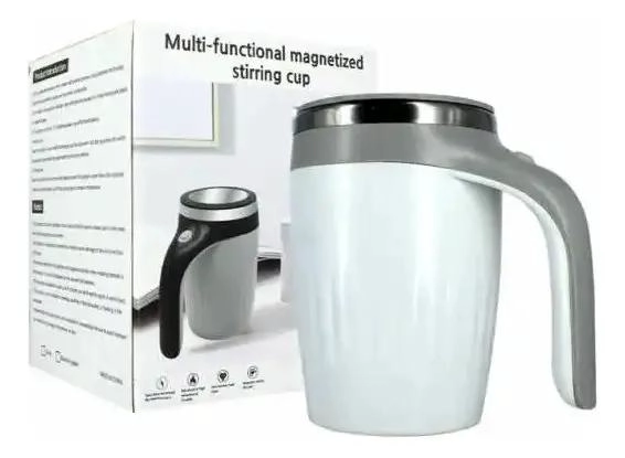 TAZA TE RMICA CON AGITADOR MAGNE TICO PARA BEBIDAS Y CAFE - 1