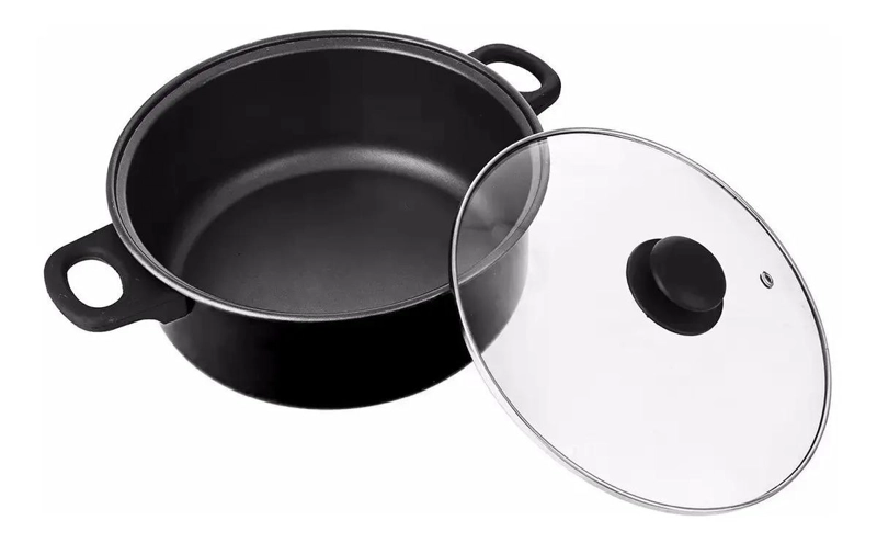 SET DE 7 PIEZAS DE OLLAS CON RECUBRIMIENTO ANTIADHERENTE PARA COCINA - 4