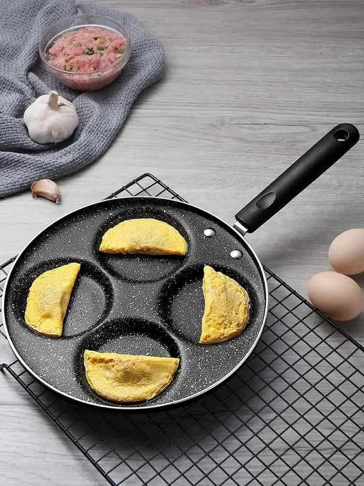 SARTE N ANTIADHERENTE PARA COCINAR HUEVOS Y PANCAKES CON 4 AGUJEROS - 5