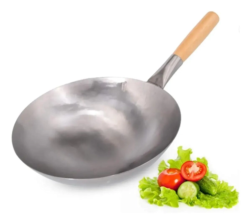 SARTE N WOK ANTIADHERENTE DE ACERO INOXIDABLE DE 36 CM PARA COCINA - 1