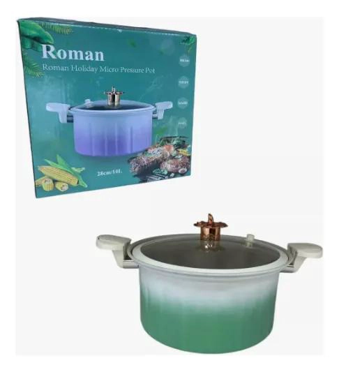 OLLA DE PRESION MICRO 10 LITROS CON REVESTIMIENTO ANTIADHERENTE Y DIAMETRO DE 28 - 1