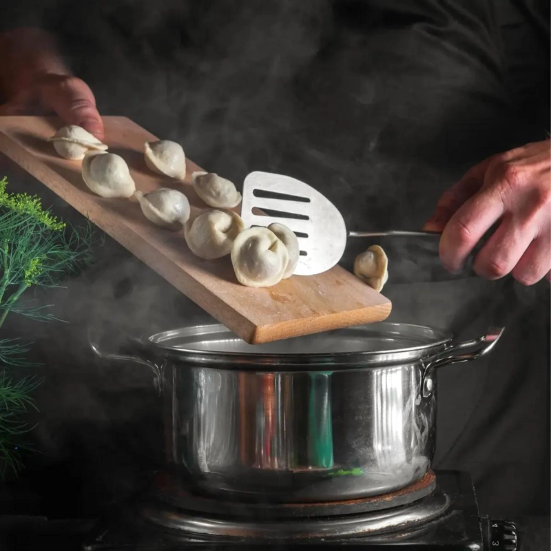 CACEROLA DE 22 CM CON CAPACIDAD DE 4 LITROS PARA COCINA - 3
