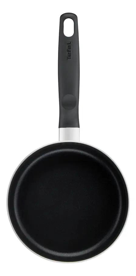 CACEROLA DE 18 CM CON TAPA PARA COCINA EN COLOR NEGRO - 2