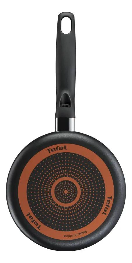 CACEROLA DE 18 CM CON TAPA PARA COCINA EN COLOR NEGRO - 3