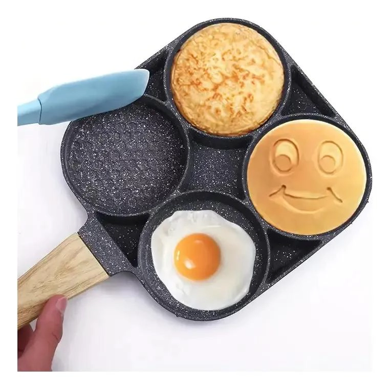 SARTE N CON 4 DIVISIONES PARA COCINAR HUEVOS, OMELETES Y HAMBURGUESAS - 2