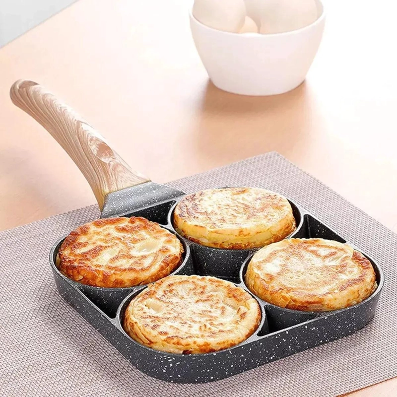 SARTE N CON 4 DIVISIONES PARA COCINAR HUEVOS, OMELETES Y HAMBURGUESAS - 4