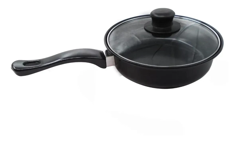 JUEGO DE OLLAS CON BATERIA ANTIADHERENTE DE 7 PIEZAS PARA COCINA - 3