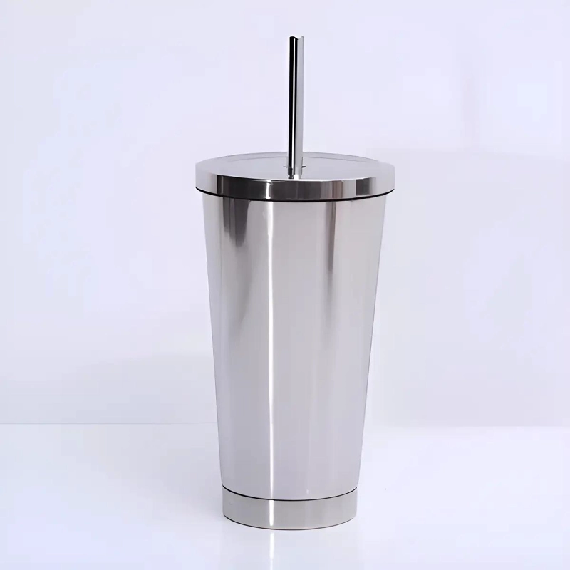 VASO DE VIAJE DE ACERO INOXIDABLE CON AISLAMIENTO TE RMICO DE 500 ML - 1
