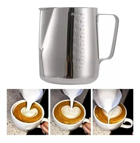 JARRA PARA ESPUMAR LECHE BARISTA CON CAPACIDAD DE 900 ML - 4