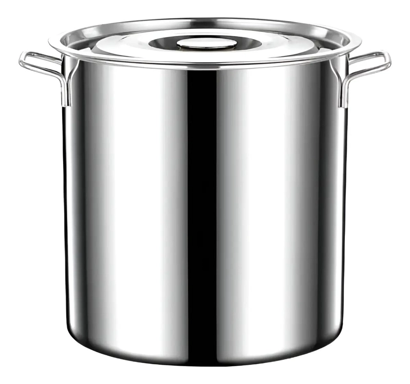 OLLA DE ACERO INOXIDABLE PARA COCINA PROFESIONAL DE 12 LITROS - 3